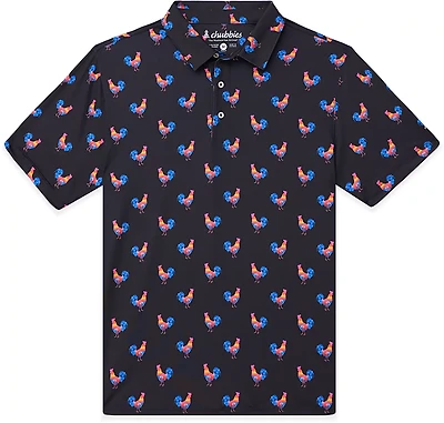 Chubbies Men's The Cockadoodle Doozies Performance Polo Shirt