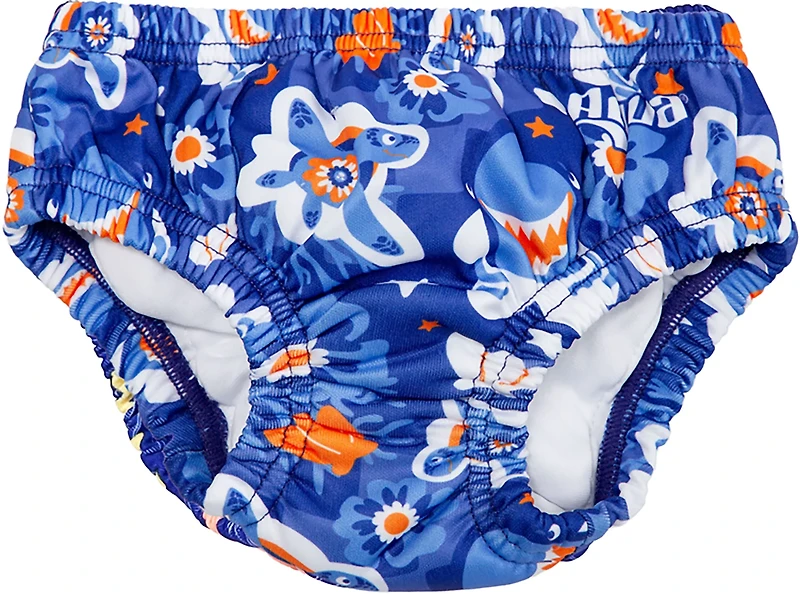 Aqua Leisure Boys’ Blue Turtles SplashGuard Reusable Swim Diaper