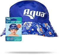 Aqua Leisure Boys’ Blue Turtles Bucket Hat