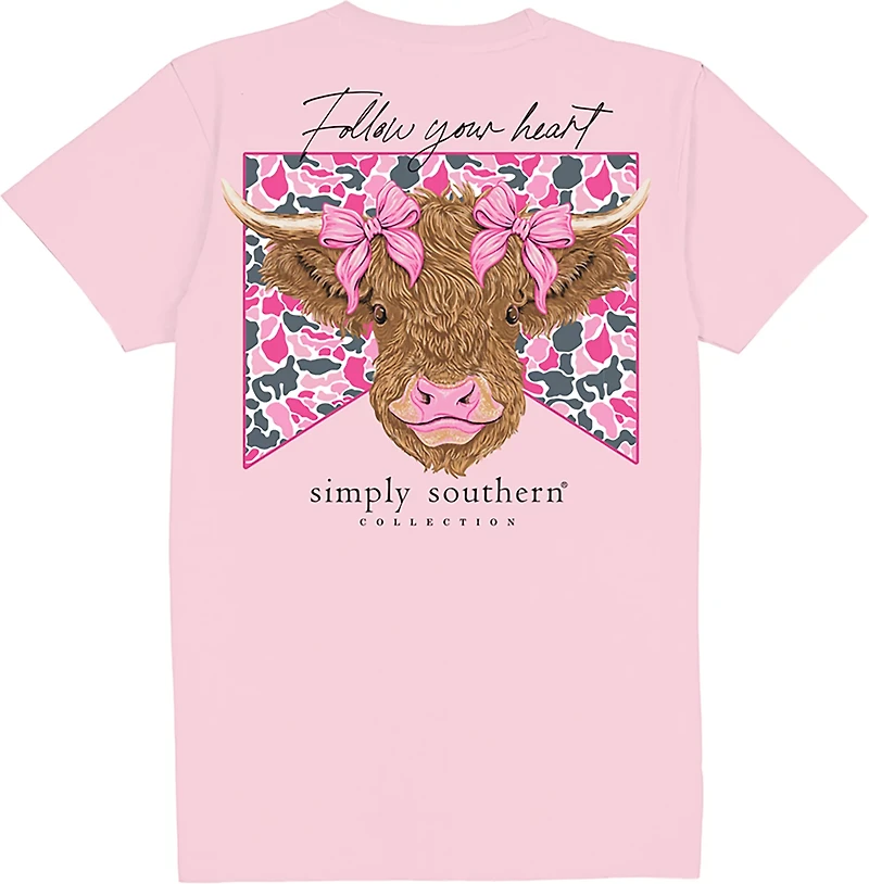 Simply Southern Women's Follow Your Heart Graphic T-shirt