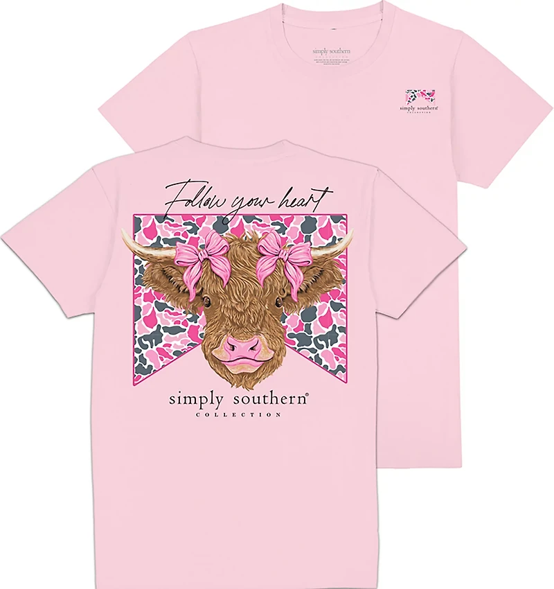 Simply Southern Women's Follow Your Heart Graphic T-shirt
