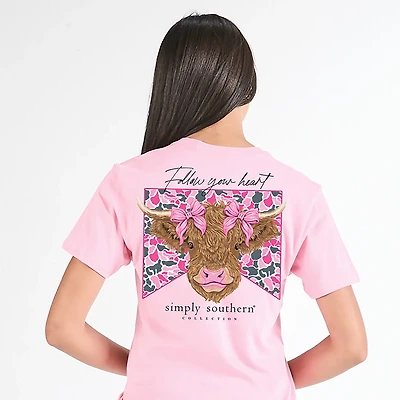 Simply Southern Women's Follow Your Heart Graphic T-shirt