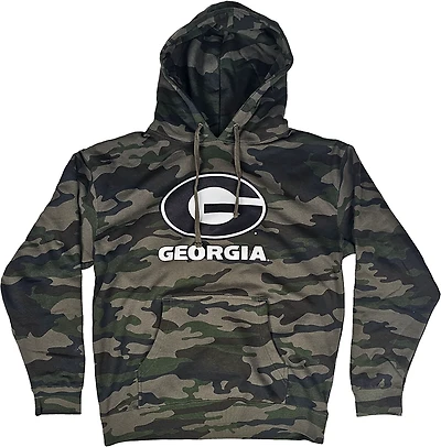 Something Inked Men's University of Georgia Primary Logo Hoodie