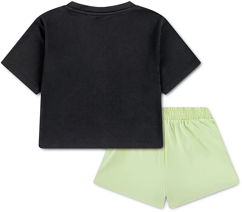 Nike Girls' 4-6X Lace It Up Swing Shorts and T-shirt Set