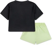 Nike Girls' 4-6X Lace It Up Swing Shorts and T-shirt Set