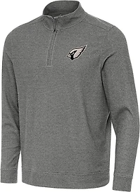 Antigua Men's Arizona Cardinals Subtle 1/4-Zip Pullover Top