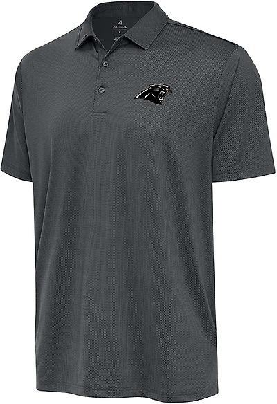 Antigua Men's Carolina Panthers Ellipse Polo Shirt