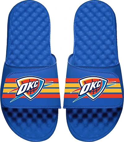 ISlide Oklahoma City Thunder Varsity Stripes Slide Sandals