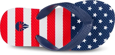 O’Rageous Kids’ Americana Flip-Flops