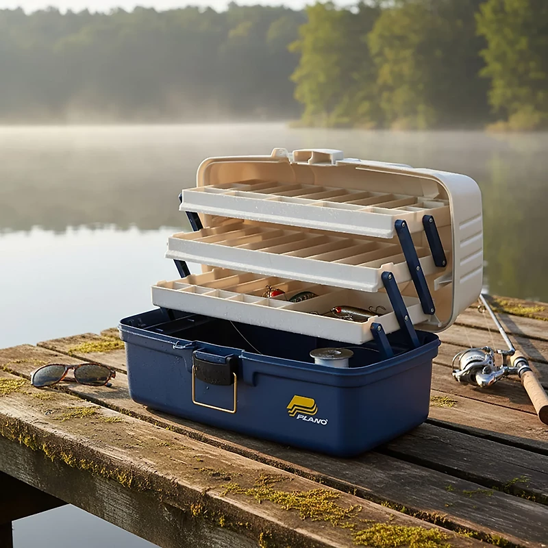 Plano® Large 3-Tray Tackle Box