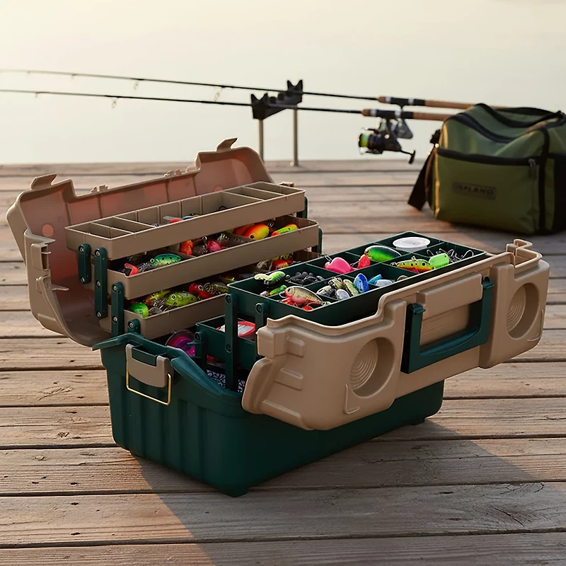 Plano® Magnum Hip Roof 6-Tray Tackle Box