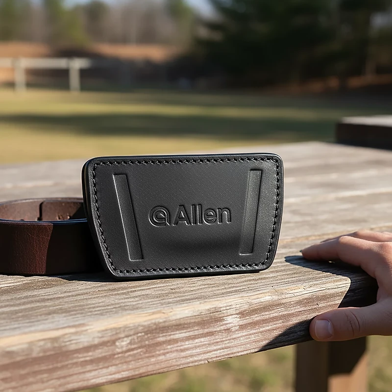 Allen Company Medium Leather Belt Slide Holster