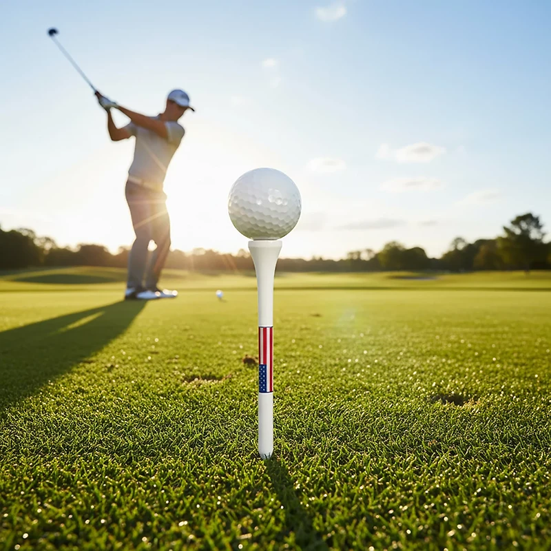 Pride Evolution USA Flag Golf Tees 30-Pack