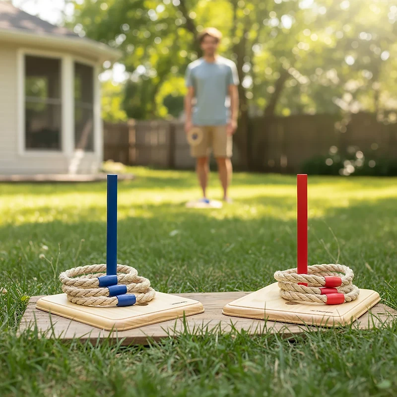 Triumph Wood Quoit Set
