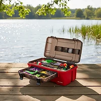 Plano Ready Set Fish 70-Piece Starter Tackle Box Set