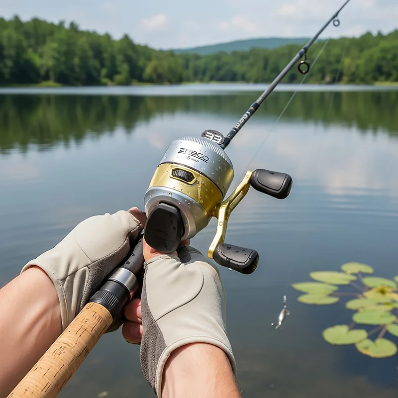 Zebco 33 Gold Spincast Reel