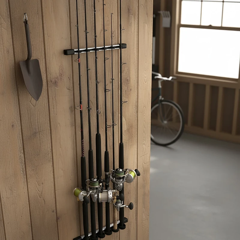 Rush Creek 3-in-1 All-Weather Fishing Rod Storage Rack