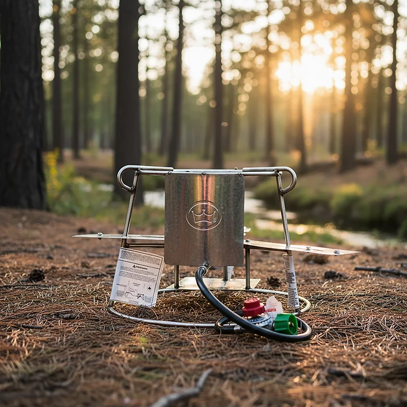 King Kooker Stainless Steel Double Jet Cooker