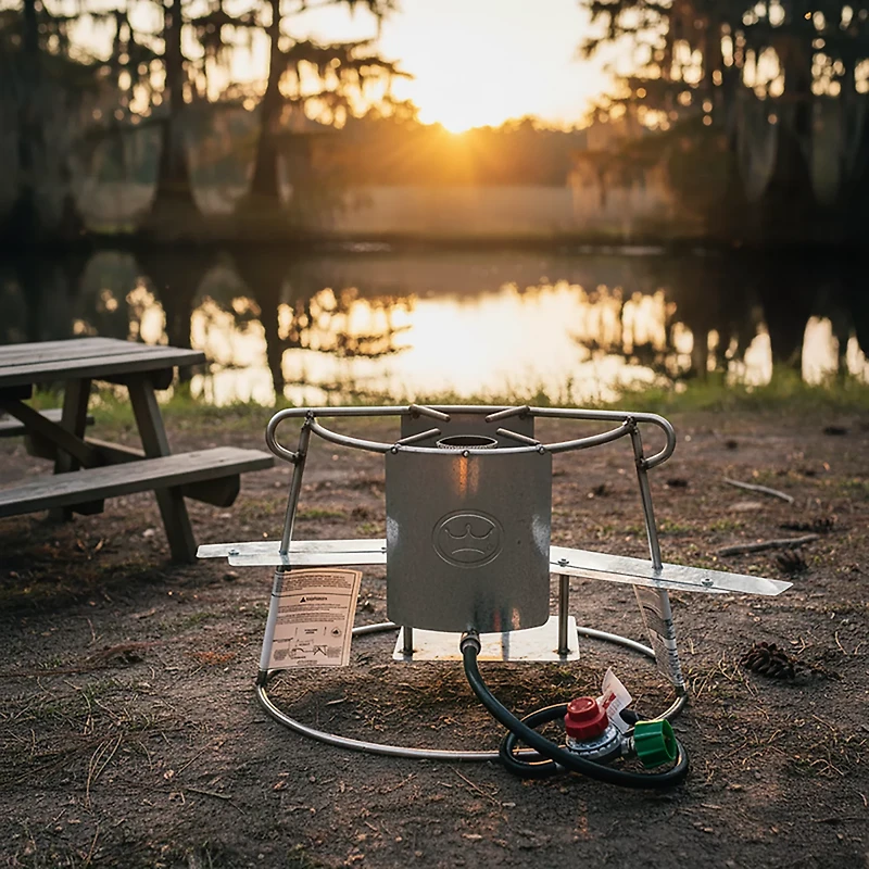 King Kooker Stainless Steel Double Jet Cooker