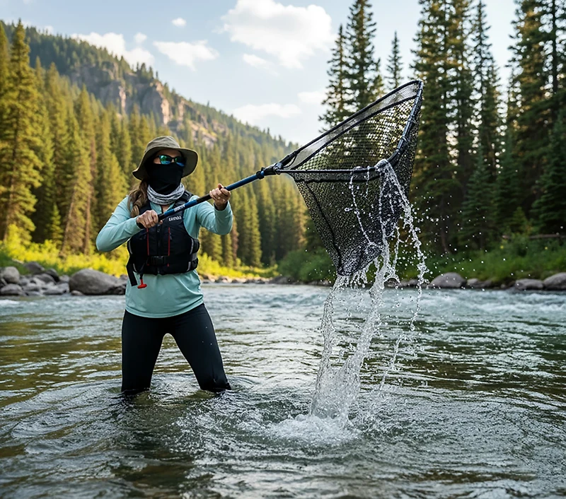 H2OX Ultralight Extendable Kayak Net