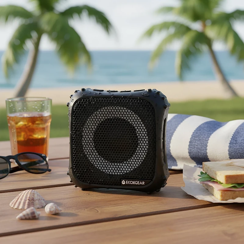 ECOXGEAR EcoPebble PRO IPX7 Waterproof Bluetooth Speaker