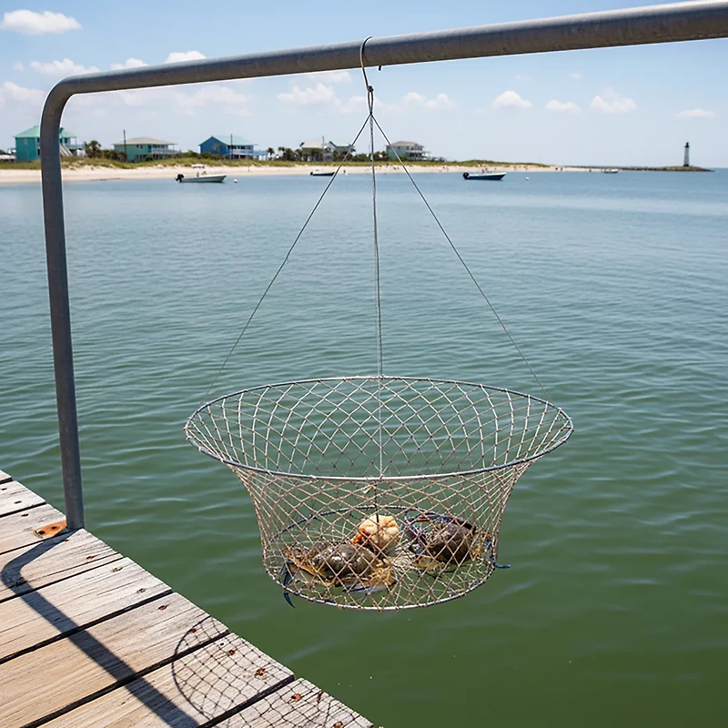 Eagle Claw 11 in x 18 in Double Ring Crab Net