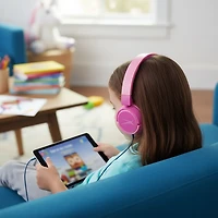 Altec Lansing Kid Safe 2-in-1 Bluetooth and Wired Over-the-Ear Headphones