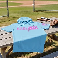 Baseball Lifestyle 101 Adult BSBL-SZN Short Sleeve Hoodie