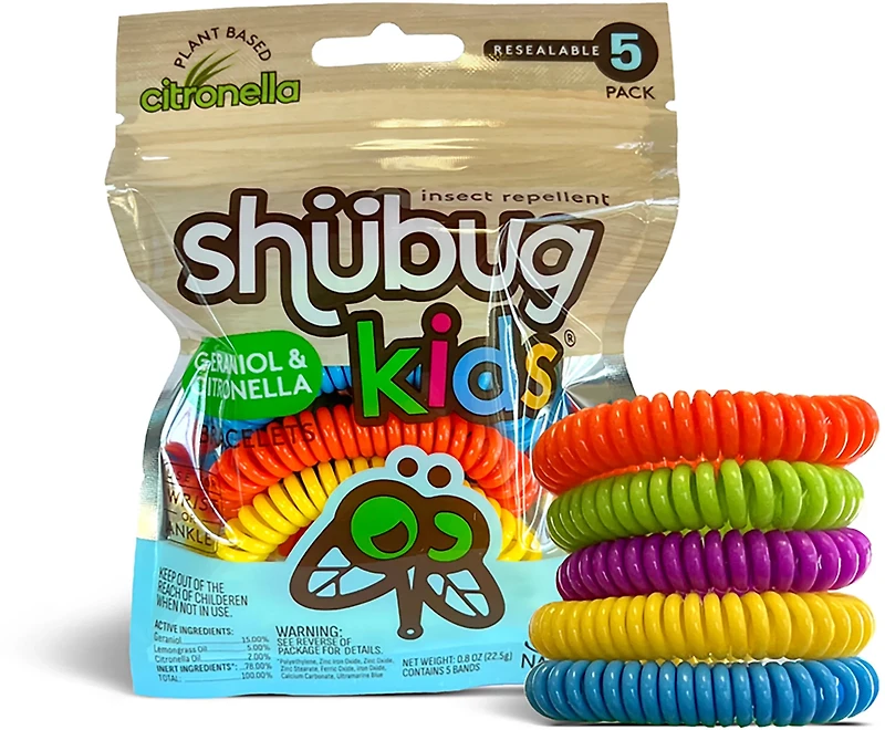 Shubug Kids' Coil Bracelets 5-Pack