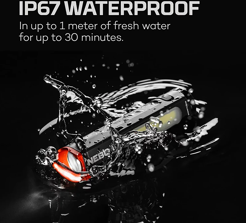 NEBO Mini Larry 500L LED Rechargeable Flashlight