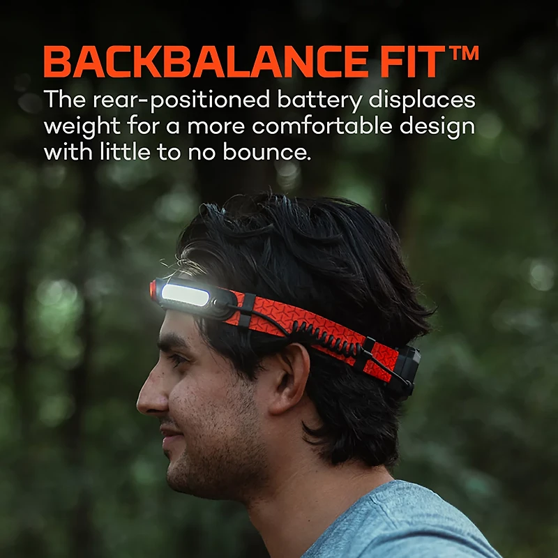 NEBO Curvbeam 600 Lumen Flex Headlamp