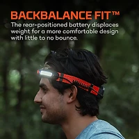 NEBO Curvbeam 600 Lumen Flex Headlamp