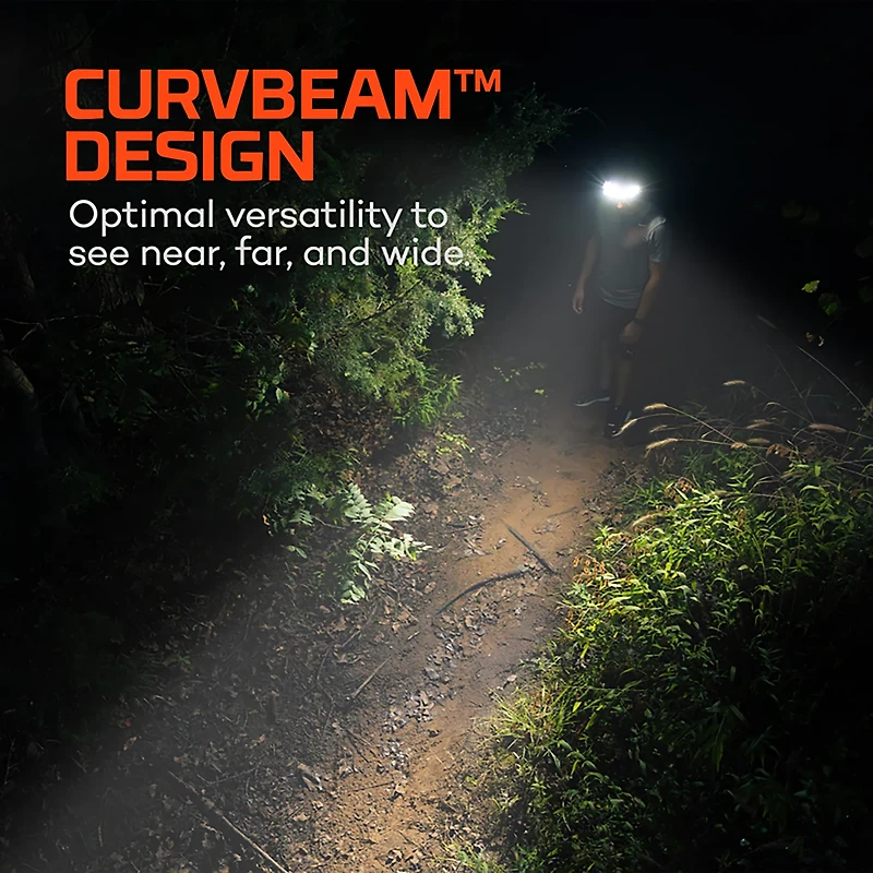 NEBO Curvbeam 600 Lumen Flex Headlamp