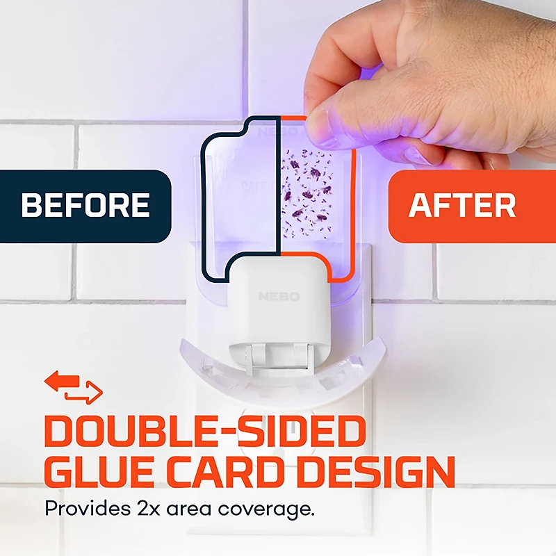 NEBO Flying Insect Trap Refill Cards 6-Pack