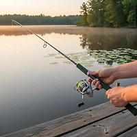 B 'n' M Bucks 14' L Freshwater Jig Pole