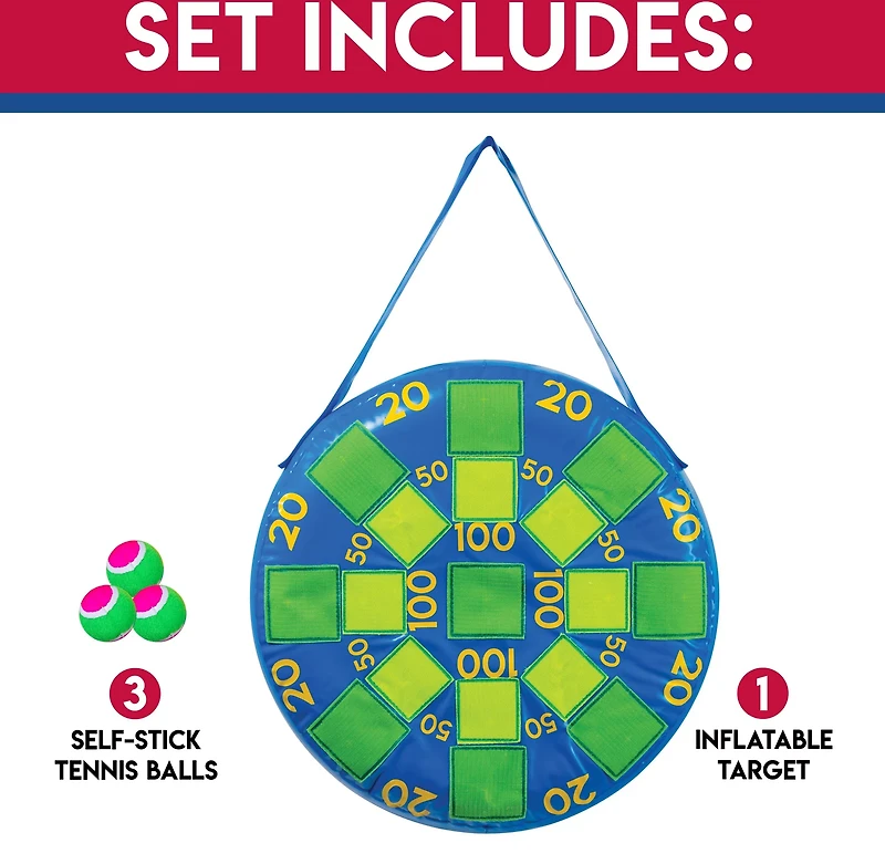 Franklin Kids' 20 in x 20 in Inflatable Dart Board