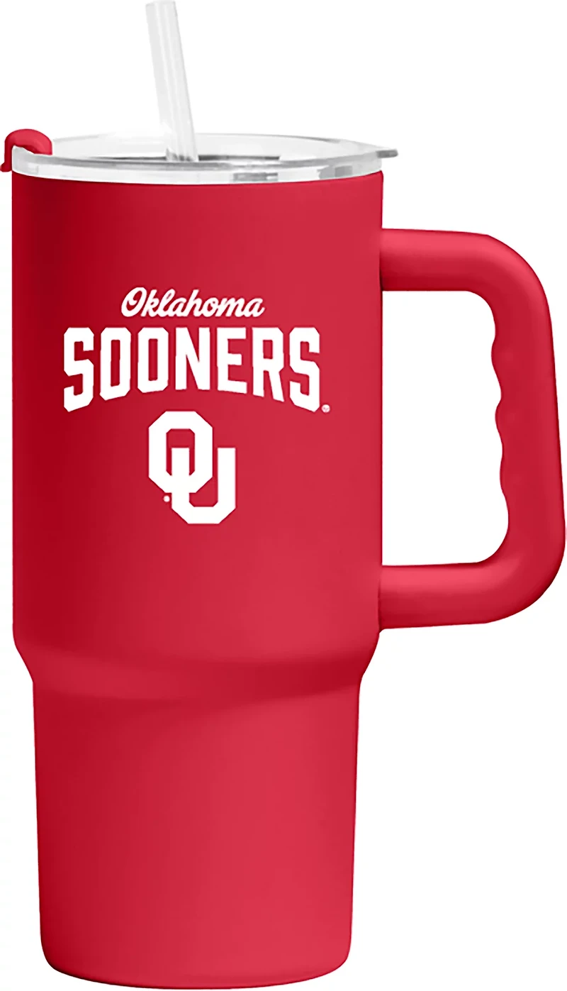 Logo Brands Oklahoma Handle Tumbler - Thumbnail 2