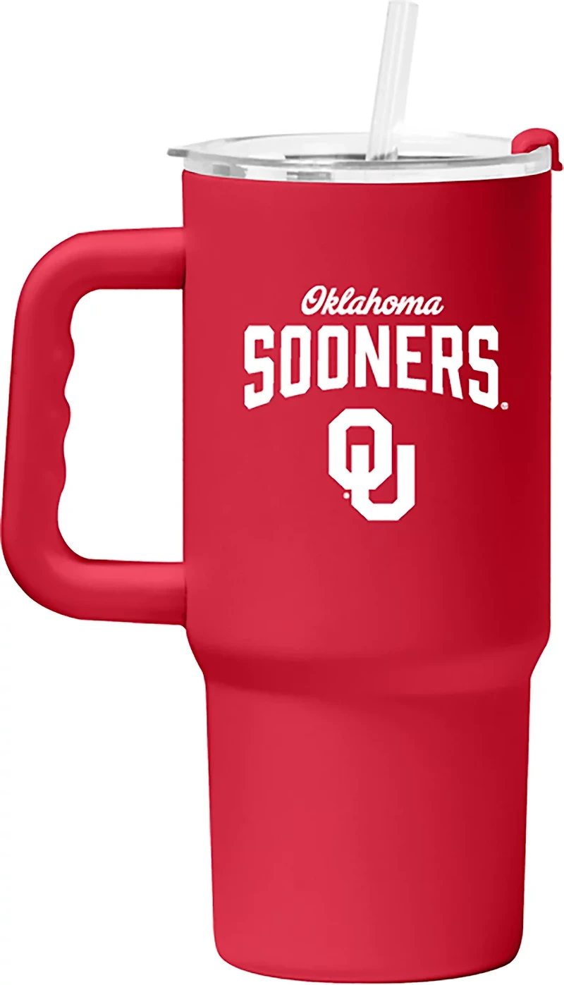 Logo Brands Oklahoma Handle Tumbler