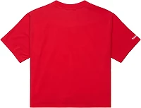 Mitchell & Ness Women's University of Georgia Cropped Boxy Graphic T-shirt