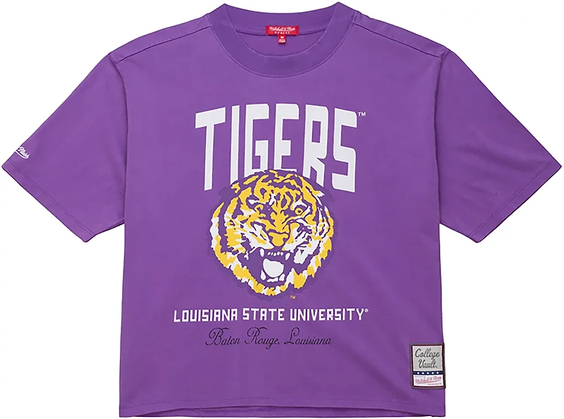 Mitchell and Ness Women's Louisiana State University Tigers Current Mark T-shirt