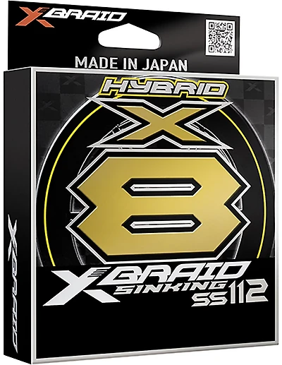 XBRAID SS 112 10 lb – 165 yards Sinking Braid Fishing Line