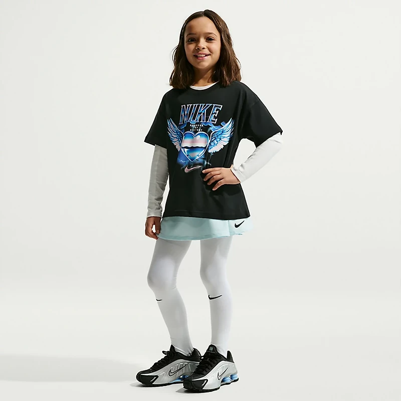 Nike Girls' Sportswear Boy Mystical Graphic T-shirt