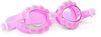 Aqua2ude Kids' Pink Flower Swim Goggles
