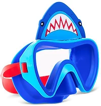 Aqua2ude Kids' Shark Mask Swim Goggles