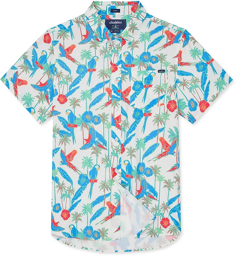 Chubbies Men's The Flock Party Performance Friday Shirt