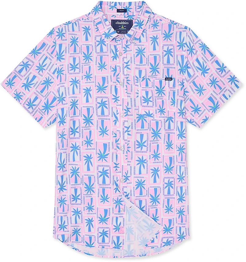 Chubbies Men's The Miami Mosaic Performance Friday Shirt