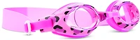 Aqua2ude Kids' Cheetah Print Swim Goggles
