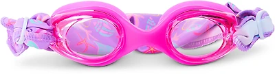 Aqua2ude Kids' Fabric Strap Shell Swim Goggles