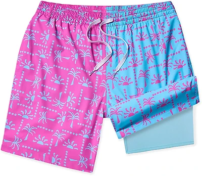 Chubbies Men's The Pacific Grids Classic Lined Swim Trunks 7