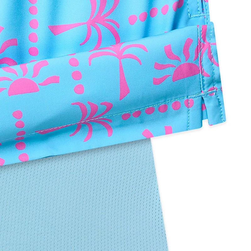 Chubbies Men's The Pacific Grids Classic Lined Swim Trunks 7